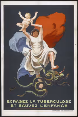 AffM0602. Leonetto Cappiello, Écrasez la tuberculose et sauvez l'enfance, vers 1922